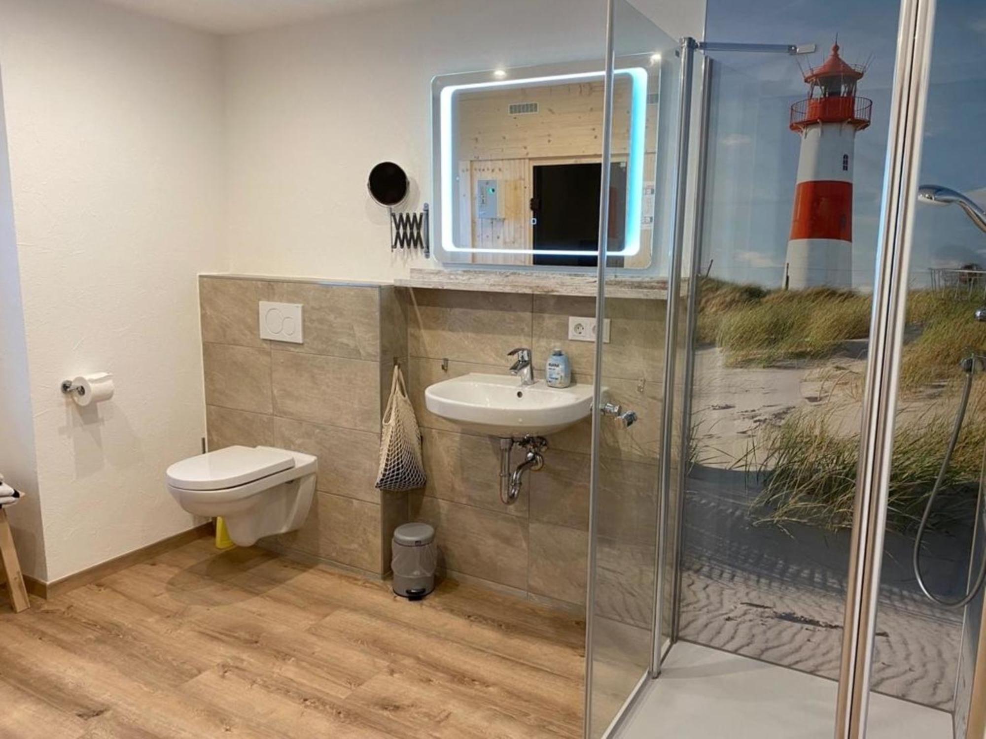 Leuchtturm Buesum, Exklusiv, Sauna Екстер'єр фото